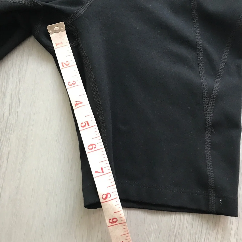 GIRLFRIEND COLLECTIVE BLACK HIGH RISE BIKE SHORTS WOMENS XS